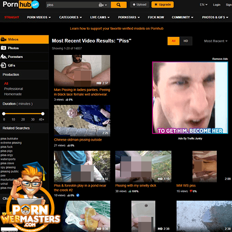 PornHub Piss